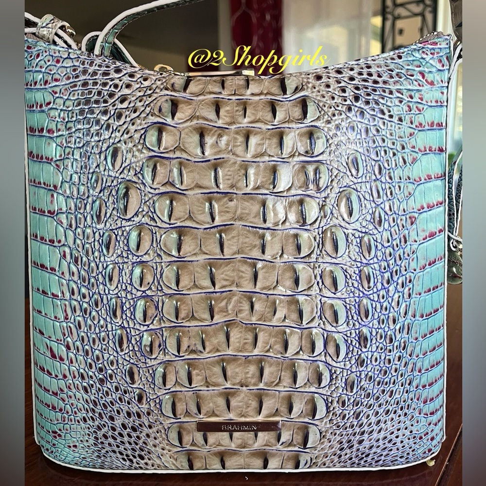 NWT Brahmin Katie Crossbody in Seltzer All Over Ombre